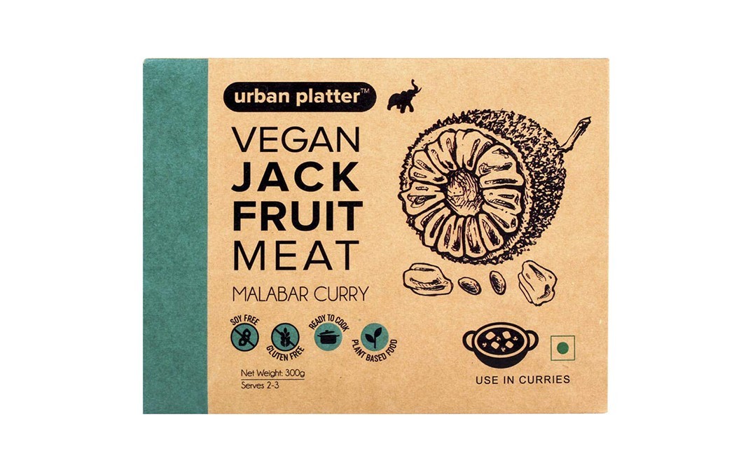 Urban Platter Vegan Jack Fruit Meat Malabar Curry   Box  300 grams